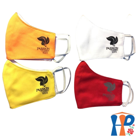 Khẩu trang vải Passion size Baby và Kids (tiêu chuẩn xuất khẩu)
