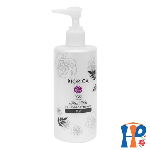 Sữa Dưỡng Thể Chiết Xuất Hoa Hồng Biorica Rose Skin Milk 300ml