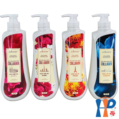 Sữa tắm nước hoa Drsoftly Collagen Perfume Shower Gel 750ml