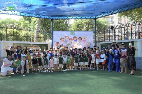 FIS celebrated a meaningful Anti-bullying event today, Sept. 27th.