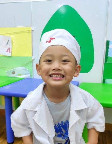 Our little doctor
