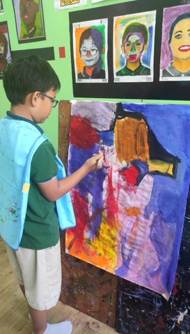 Grade 4 creativity in the Art Studio