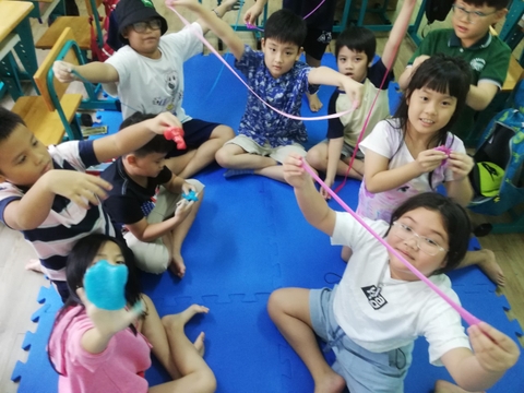 Slime fun for today's science!