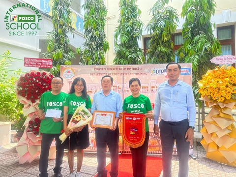 FOSCO INTERNATIONAL SCHOOL won 2nd place at the District 3 Primary School Film festival