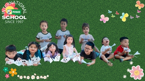 A sheet of paper is all we need to enter the magical world of children