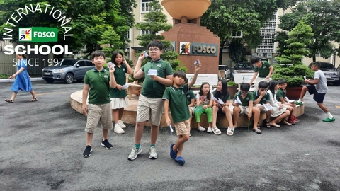 The Grade 5 students enjoyed their STEAM activity on making and flying airplanes.