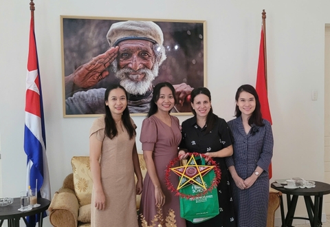 Delegation from FOSCO International School visit the Consulate General of the Republic of Cuba to Ho Chi Minh City