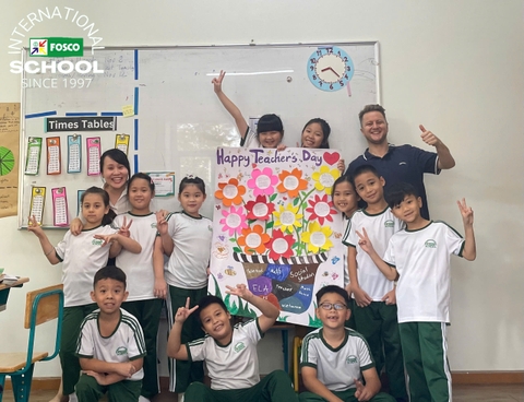 On the warm-up to Teacher’s Day, Grade 3 have been exploring different ways of expressing their gratitude towards their beloved teachers