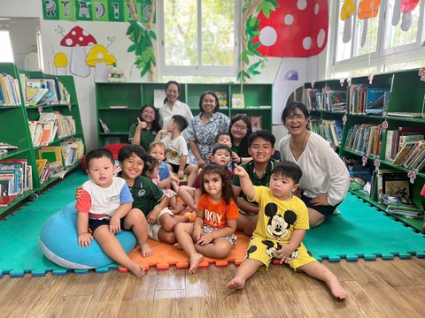 Nursery-K1 and Gradde 5 Buddy Reading