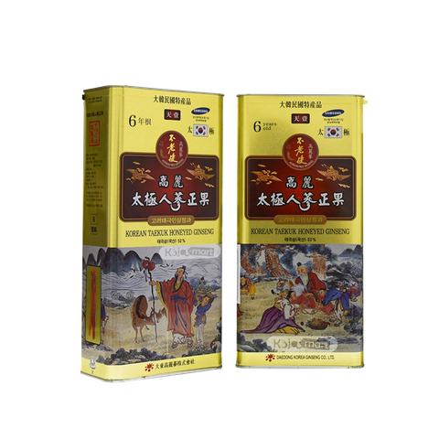 Hồng sâm củ tẩm mật ong Daedong - 300g - 7 củ