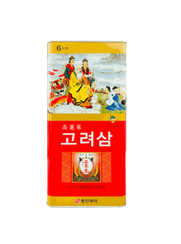 Hồng sâm củ khô Cao Ly Dong Jin Hàn Quốc - 300g - 10 củ