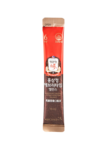 Tinh chất hồng sâm KGC Everytime Balance 30 gói x 10ml