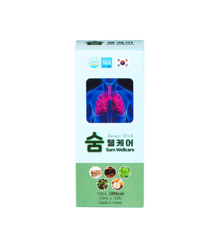 Tinh chất siro bổ phổi Sum Wellcare - 30 gói x 10ml