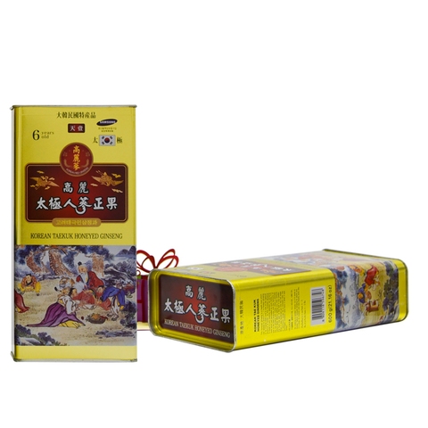 Hồng sâm củ tẩm mật ong Daedong - 300g - 7 củ