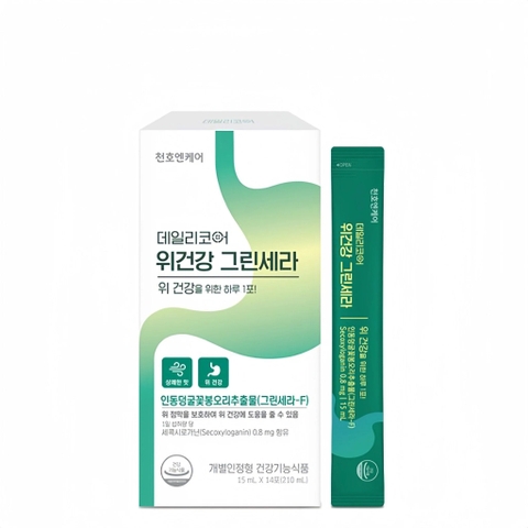 Tinh chất dạ dày Chunho Green Cera - 14 gói x 15ml