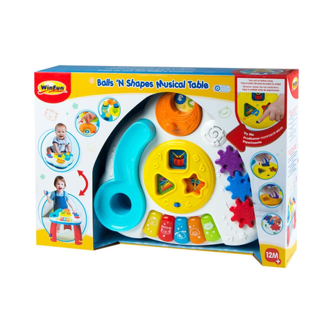 Đồ Chơi Bàn Nhạc Và Thả Bóng Winfun (0-3Y)