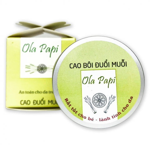 Cao Đuổi Muỗi Trẻ Em Ola Papi 20G (3M+)