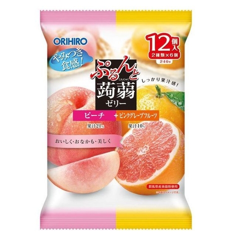 Thạch Trái Cây Orihiro Nhật Bản, 240G (2Y+)