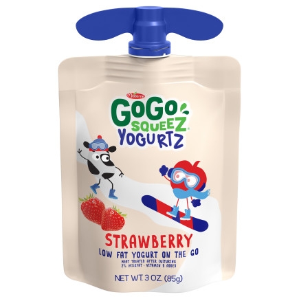 Sữa Chua GoGo Squeez Mỹ Vị Dâu 85G (6M+)
