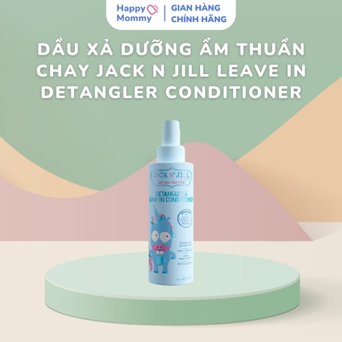 Dầu Xả Dưỡng Ẩm Thuần Chay Jack N Jill Leave In Detangler Conditioner 200ml