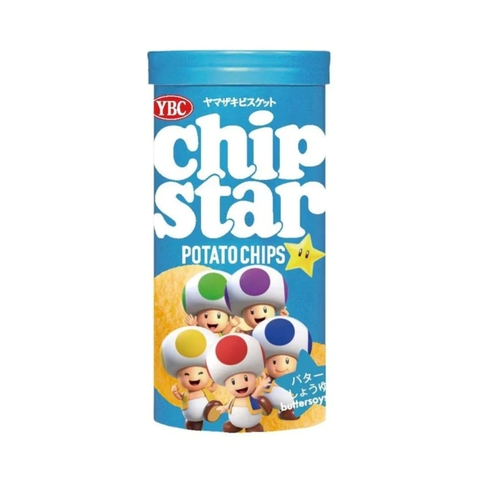 Khoai Tây Chiên YBC Chip Star Nhật Cho bé, 50G (12M+)