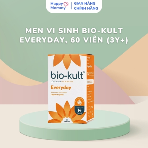 Men Vi Sinh Bio-Kult Everyday, 60 Viên (3Y+)