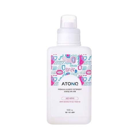 Nước Giặt Thuần Chay Cao Cấp Atono2 Hương Cotton Powder Cho Bé, 1000ml (0M+)