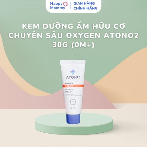 Kem dưỡng ẩm hữu cơ chuyên SÂU Oxygen atono2 30g (0m+)