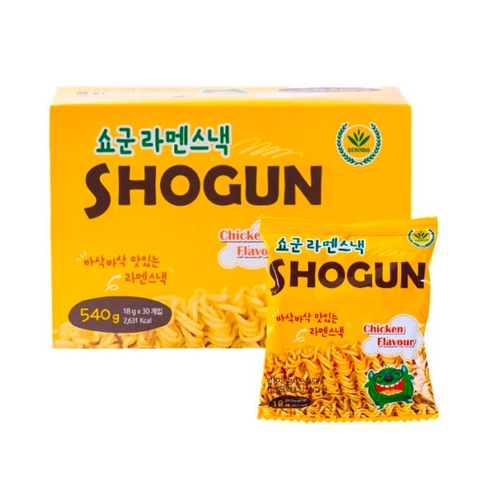 Snack Mì Shogun Vị Gà, Gói 12G