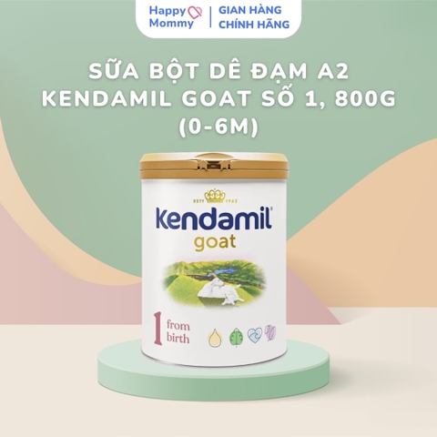 Sữa Bột Dê Đạm A2 Kendamil Goat Số 1, 800g (0-6M)