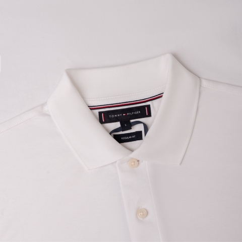 Áo Polo Tommy Hilfiger Ls Liquid Cotton Reg White