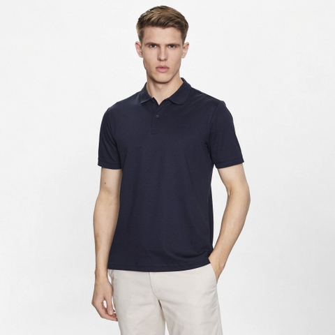 Áo Polo Calvin Klein Smooth Cotton Slim / Night Sky