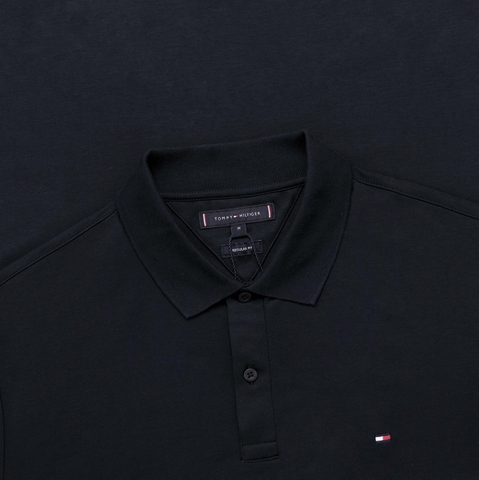 Áo Polo Tommy Hilfiger M L/S Liquid Cotton Reg / Navy