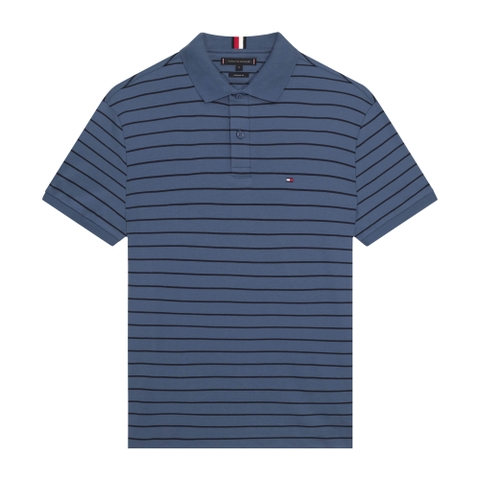 Áo Polo Tommy Hilfiger M Liquid Cotton ESS Reg / Aegean Sea Desert Sky