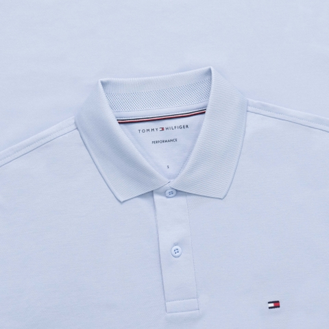 Áo Polo Tommy Hifiger Performance Pique Reg / Breezy Blue