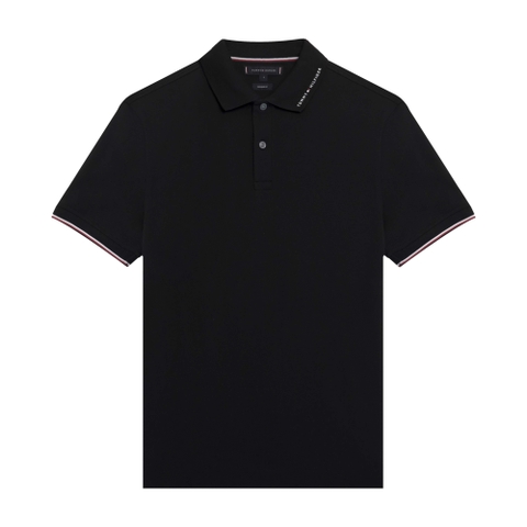 Áo Polo Tommy Hilfiger M TM FLG Tip Reg / Black