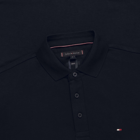 Áo Polo Tommy Hilfiger Interlock Flagcuff SLim Fit / Desert Sky
