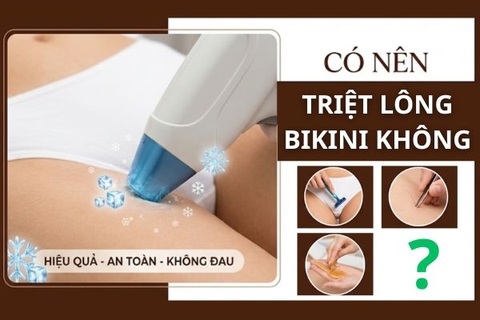 Có nên triệt lông bikini không? Sự thật cần biết