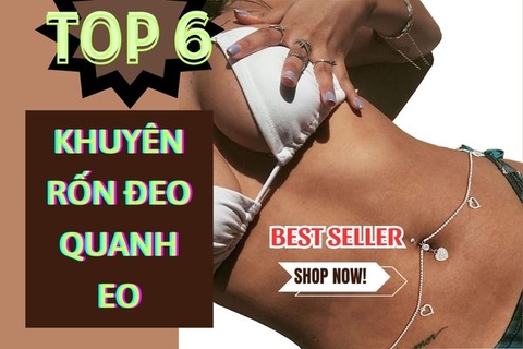 Top 6 khuyên rốn đẹp đeo quanh eo mới nhất 2024 - Siêu rẻ