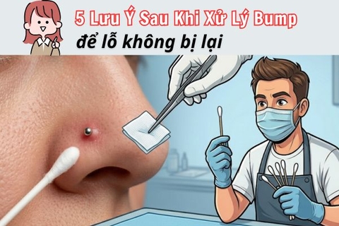 5 lưu ý sau khi xử lý bump để lỗ không bị lại