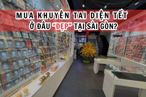 Mua khuyên tai diện Tết ở đâu đẹp?