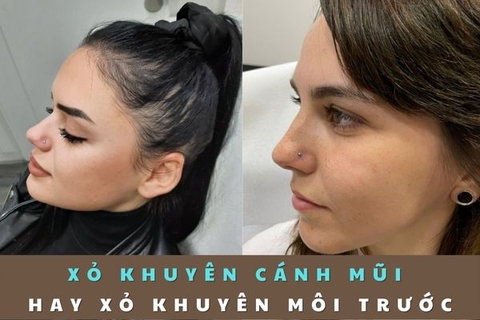Nên xỏ khuyên cánh mũi hay xỏ khuyên môi trước? Kinh nghiệm cho người mới