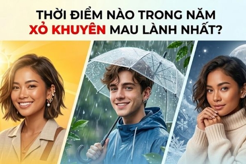Thời điểm nào trong năm xỏ khuyên mau lành nhất?