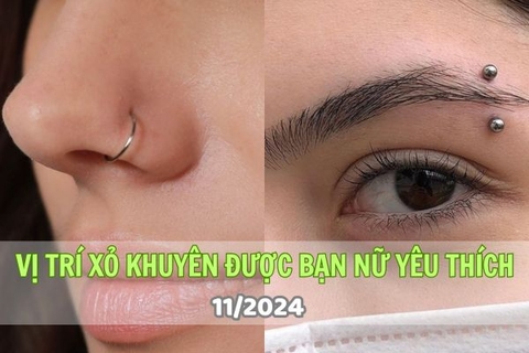 Ảnh 2 vị trí xỏ khuyên được bạn nữ yêu thích TinyBox - 11/2024