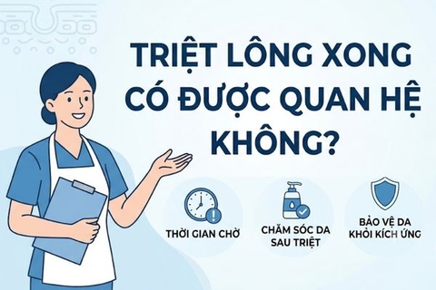 Triệt lông xong có được quan hệ không? Lưu ý khi quay lại "cuộc yêu"