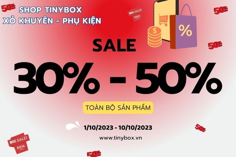 Sản phẩm mới ra mắt, TinyBox cảm ơn quý khách vì đã tin yêu!