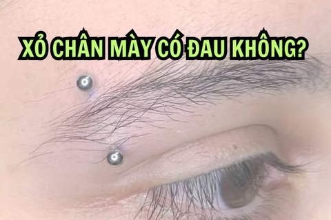 Xỏ chân mày có đau không? Xỏ ở đâu uy tín tại Sài Gòn?