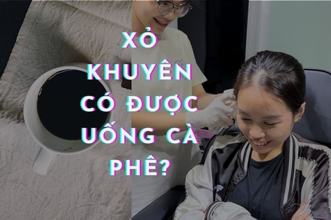 Xỏ khuyên có được uống cà phê không? Sự thật mà bạn nên biết