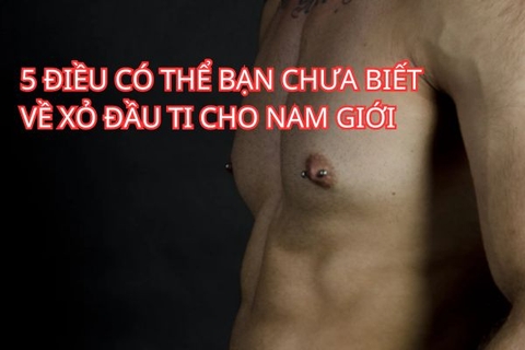 Xỏ khuyên đầu ti nam và 5 điều bạn cần biết