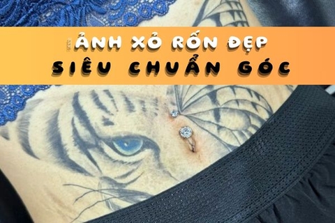 Xỏ khuyên rốn đẹp, chuẩn góc tại thế giới xỏ khuyên TinyBox